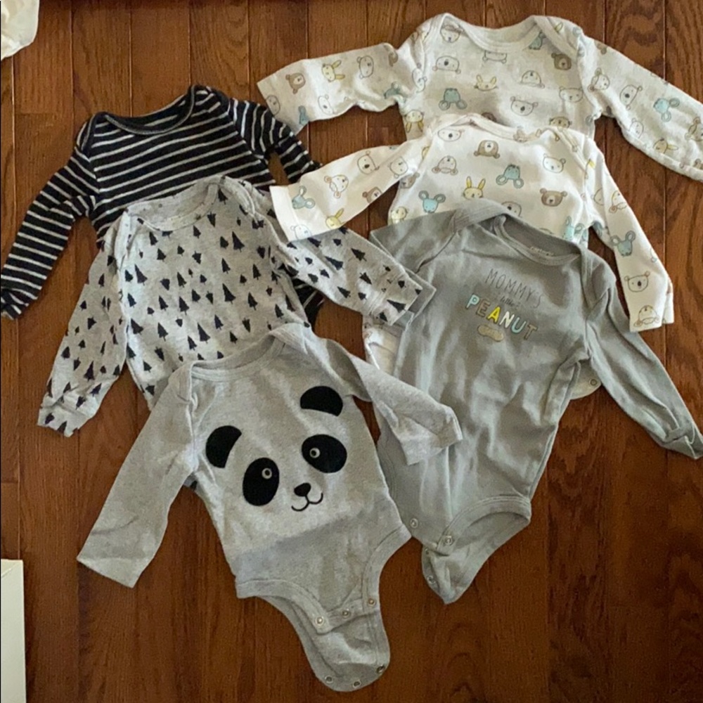 Carter’s 5pk baby boy bodysuits